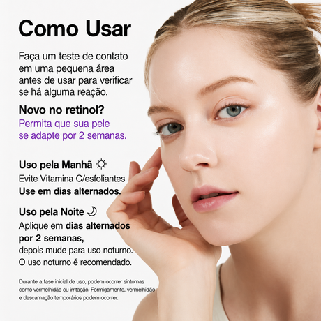 Creme para Olhos Anua | Retinol 0,1% + Cafeína - Olheiras e Linhas Finas