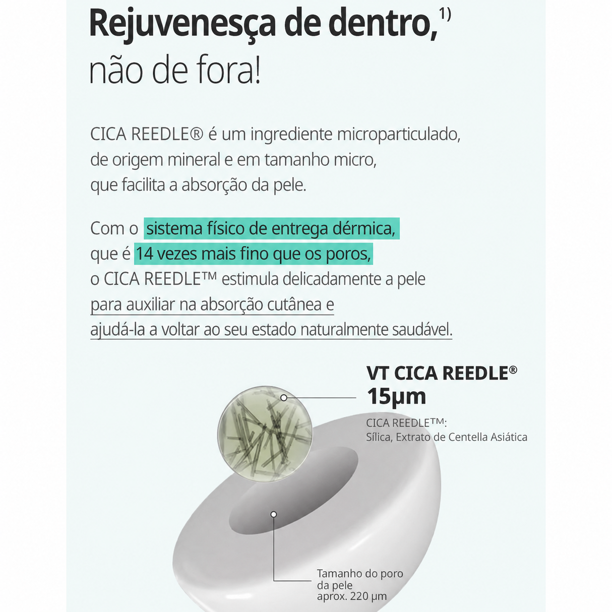 VT COSMETICS Ampoule de cabelo pdrn Reedle Shot
