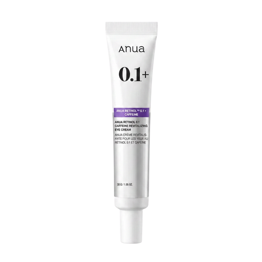 Creme para Olhos Anua | Retinol 0,1% + Cafeína - Olheiras e Linhas Finas