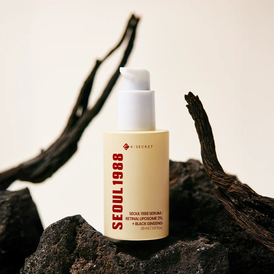 Sérum Retinal 2% K-Secret Seoul 1988 | Ginseng Preto Antirrugas