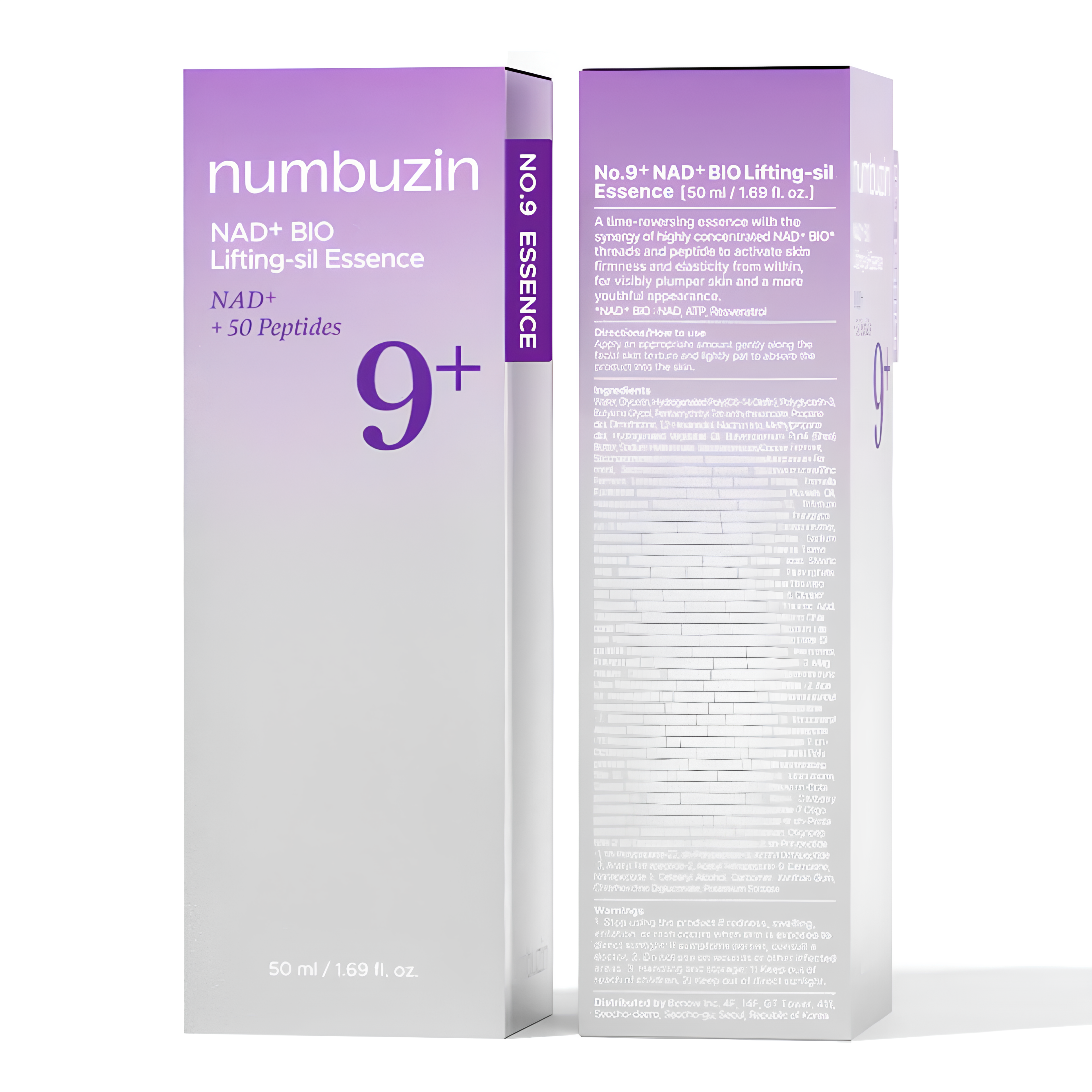Kit Numbuzin No.9 NAD+ Anti-Idade Completo — Lifting, Retinol e Glow