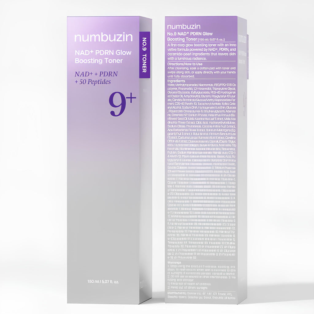 Numbuzin No.9 NAD+ PDRN Glow Boosting Toner — Tônico Iluminador