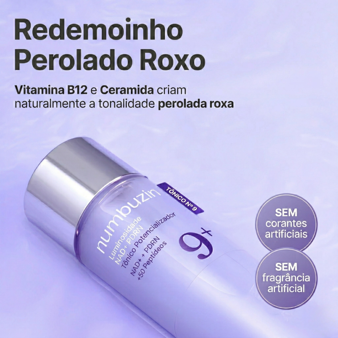 Numbuzin No.9 NAD+ PDRN Glow Boosting Toner — Tônico Iluminador