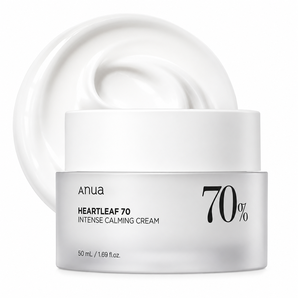 Hidratante Facial Pele Sensível Anua Heartleaf 70% Calmante