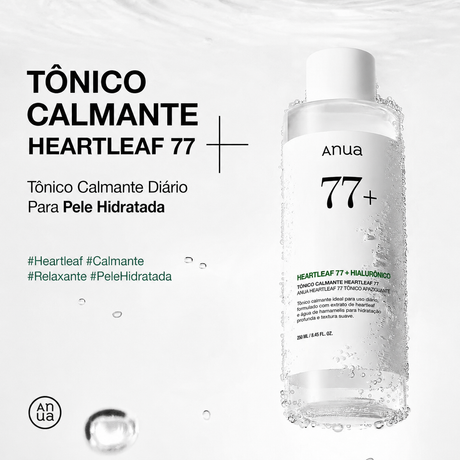 KIT ANUA Heartleaf — Rotina Completa Pele Sensível