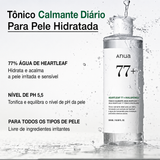 Tônico Facial Ácido Hialurônico Anua Heartleaf 77 Calmante