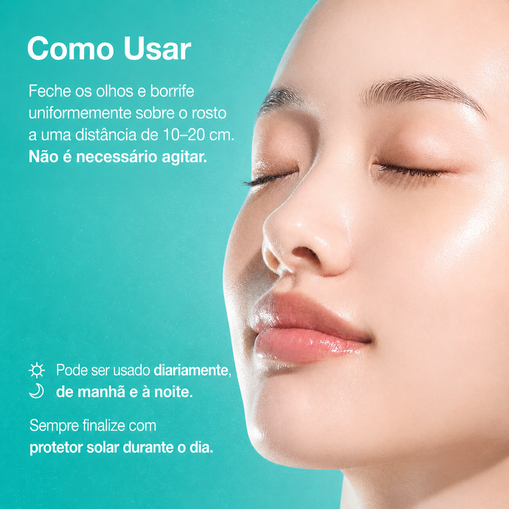 Spray Facial Hidratante com Ácido Hialurônico Anua