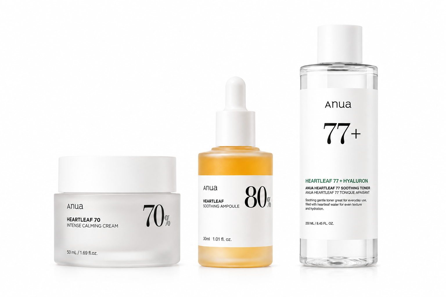 KIT ANUA Heartleaf — Essencial