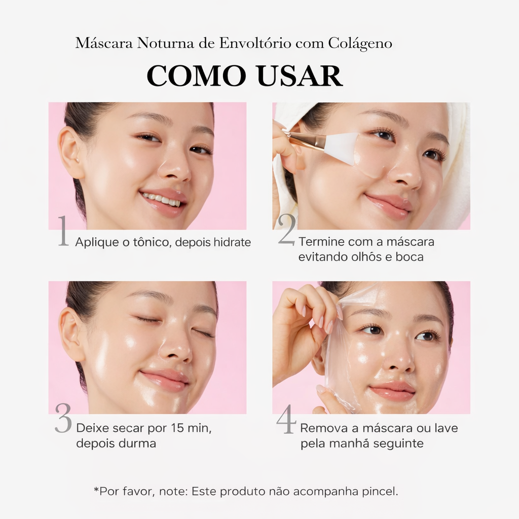 Medicube Máscara Noturna de Colágeno | Hidratação + Elasticidade