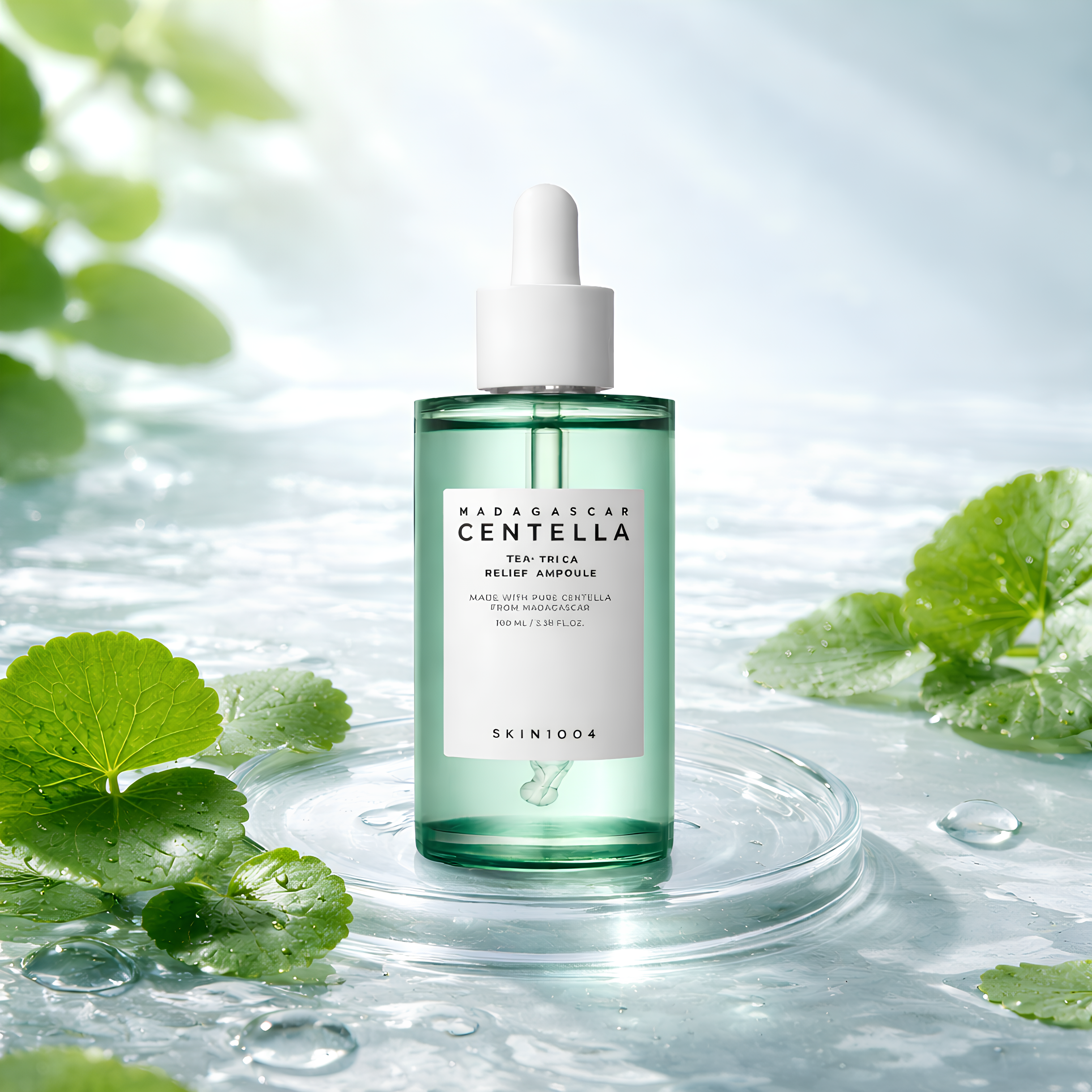 Skin1004 Ampola de alívio Tea-Trica 100ml | Calmante para Acne