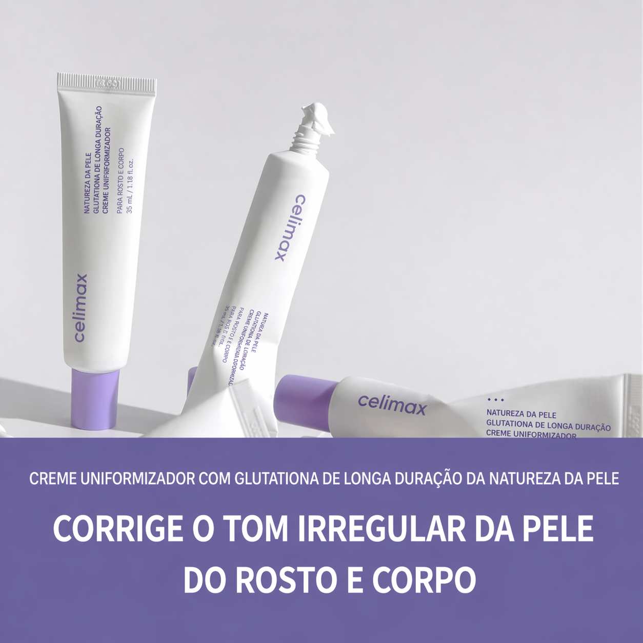 Celimax Creme Clareador de Longa Duração com Glutationa | Compre Ja