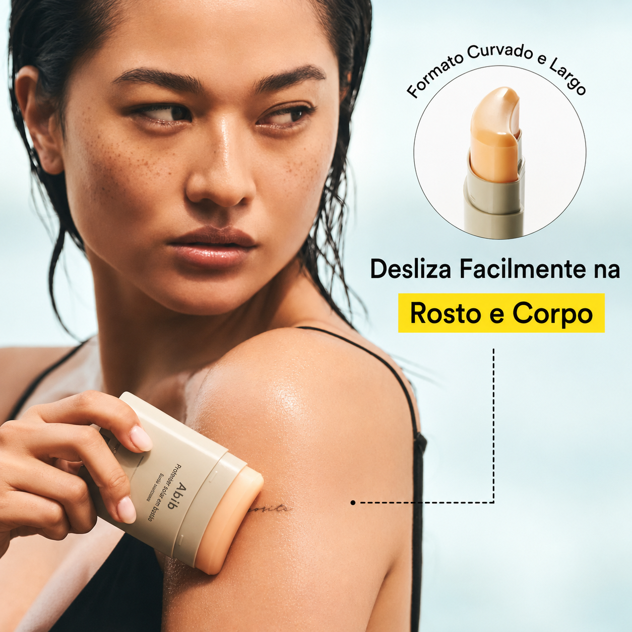 Protetor Solar Facial em Bastão Abib FPS 50+ | Matte Oleosidade