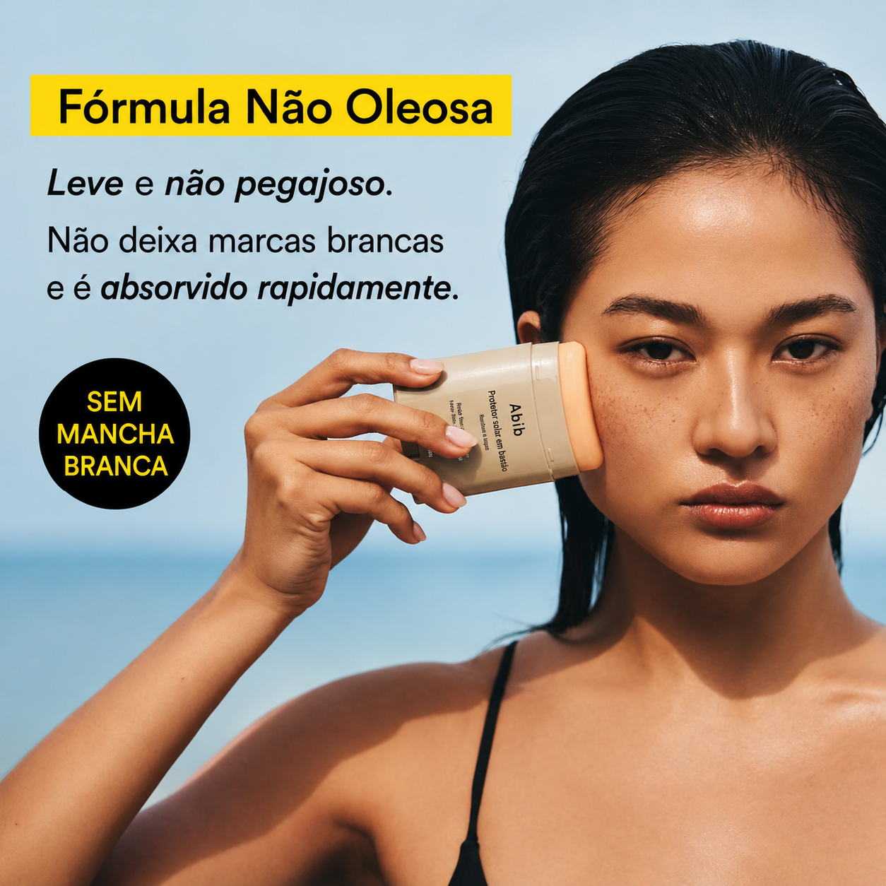 Protetor Solar Facial em Bastão Abib FPS 50+ | Matte Oleosidade