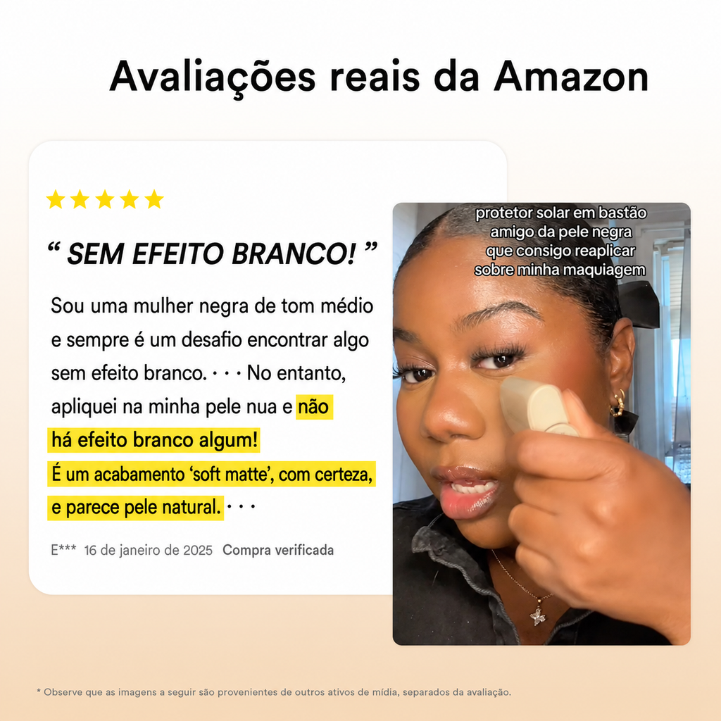 Protetor Solar Facial em Bastão Abib FPS 50+ | Matte Oleosidade