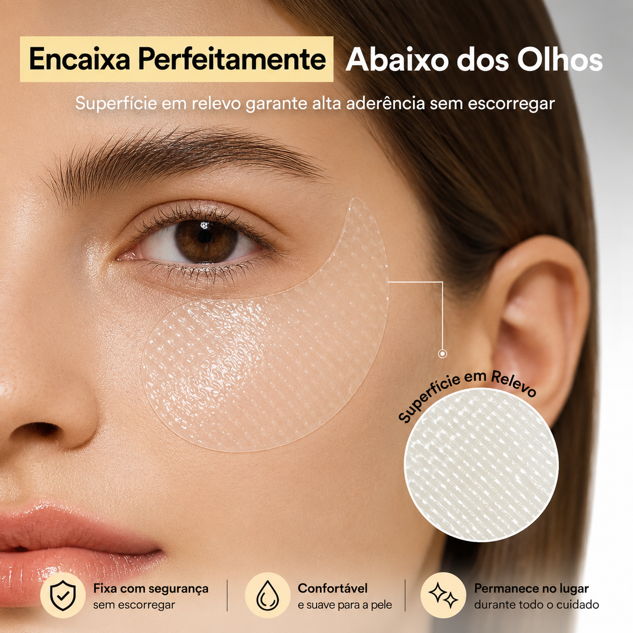 Máscara para os Olhos de Colágeno Vegano Abib | Antiolheiras