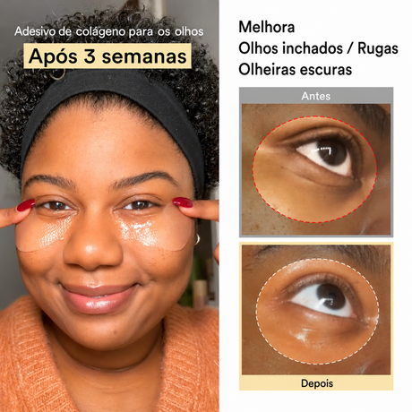 Máscara para os Olhos de Colágeno Vegano Abib | Antiolheiras