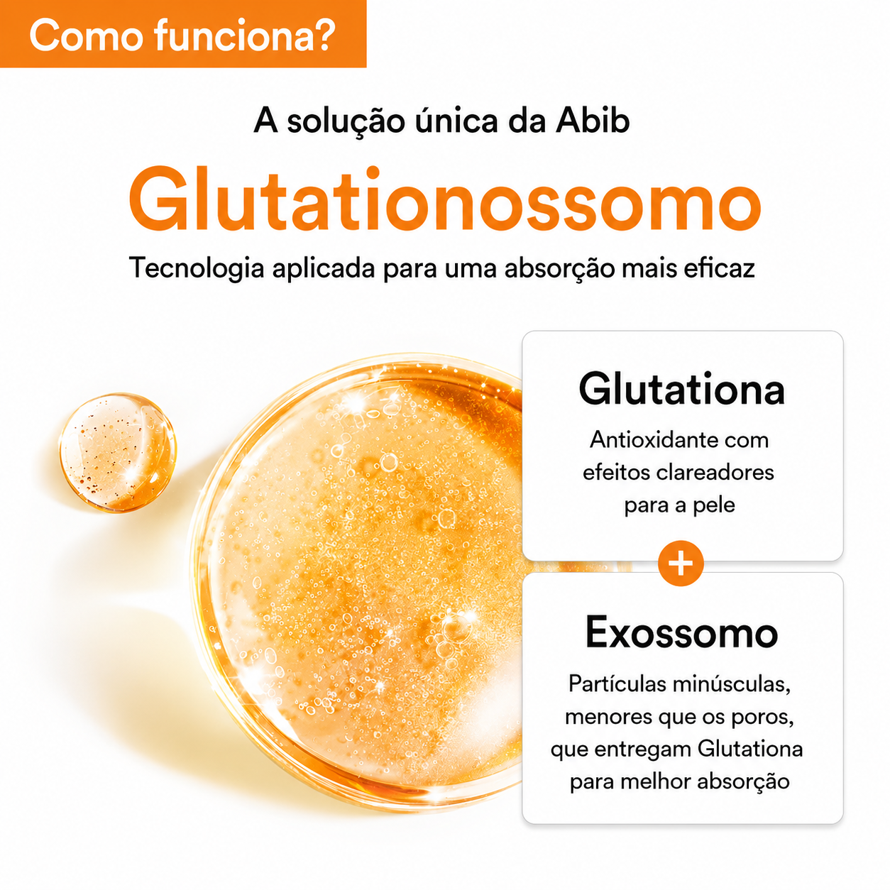 Sérum Glutationa + Vitamina C Abib | Clareador de Manchas Escuras
