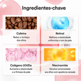 Máscara para os Olhos Abib PDRN + Retinal | Antienvelhecimento