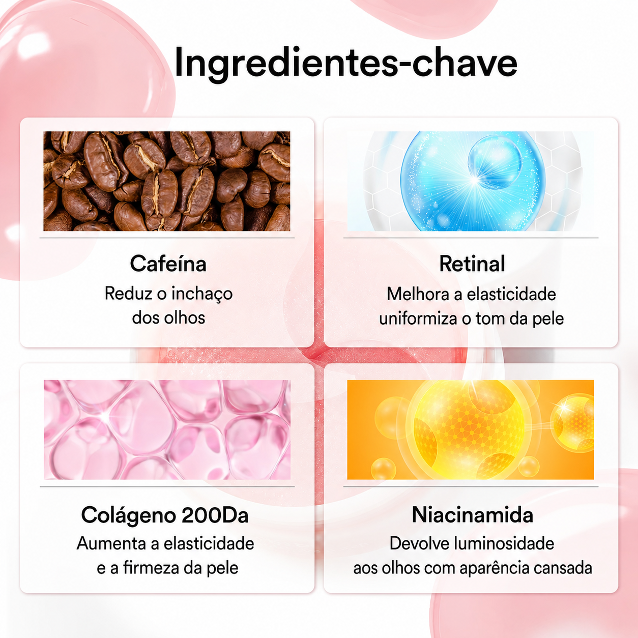 Máscara para os Olhos Abib PDRN + Retinal | Antienvelhecimento