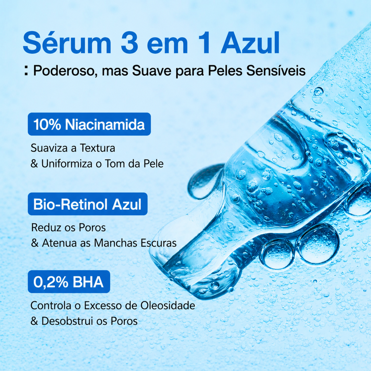 Numbuzin No.3 Blue Bio-Retinol Pore Serum | Compre Ja

