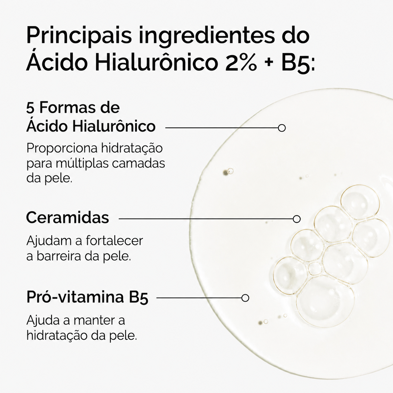 Sérum Ácido Hialurônico 2% + B5 The Ordinary | Ceramidas e Hidratação
