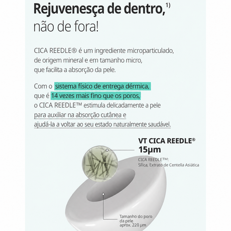 VT COSMETICS Ampoule de cabelo pdrn Reedle Shot