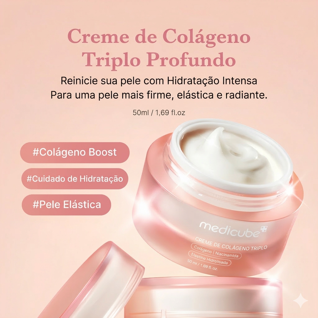 Medicube Creme de Colágeno Triplo 4.0 50ml