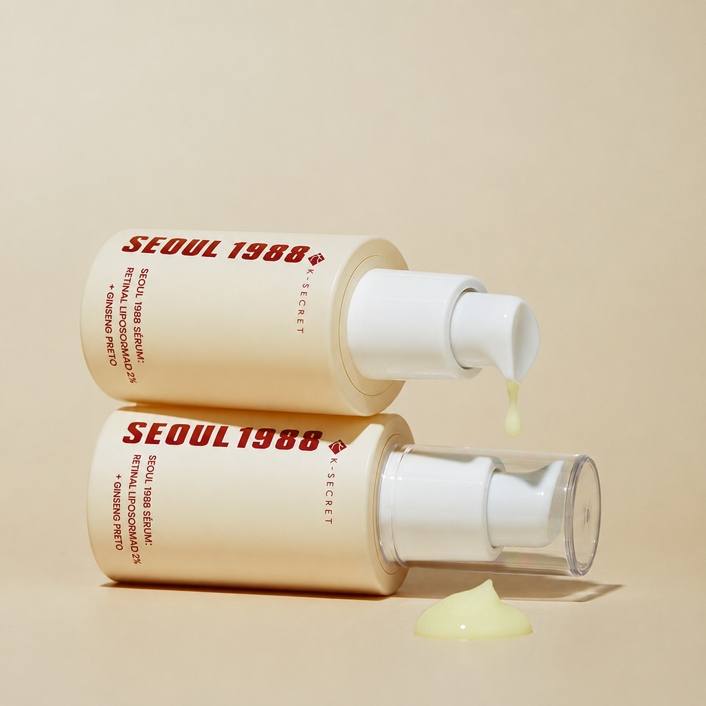Kit K-Secret Seoul 1988 Retinal | Sérum + Creme Antirrugas
