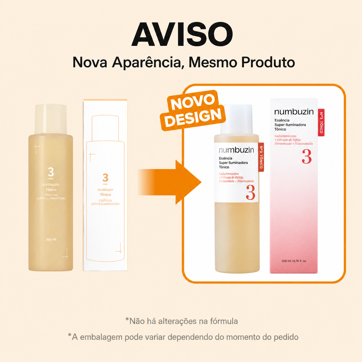 Numbuzin No.3 Super Glowing Essence Toner | Compre Ja

