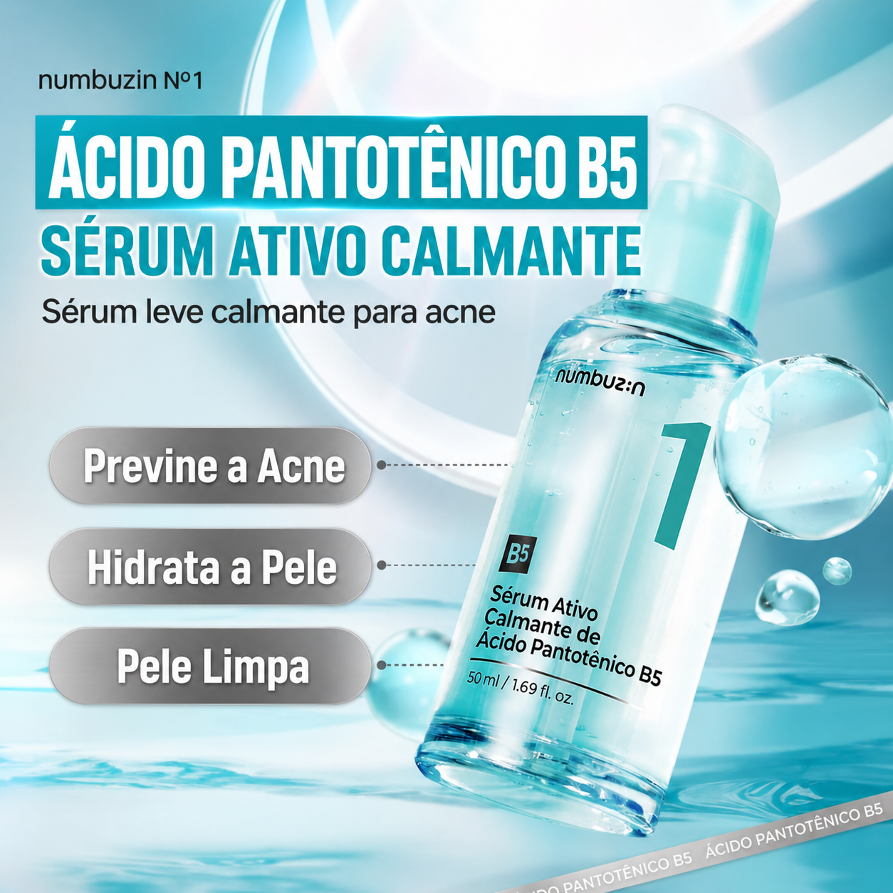 Numbuzin No.1 Pantothenic B5 Soothing Serum | Compre Ja

