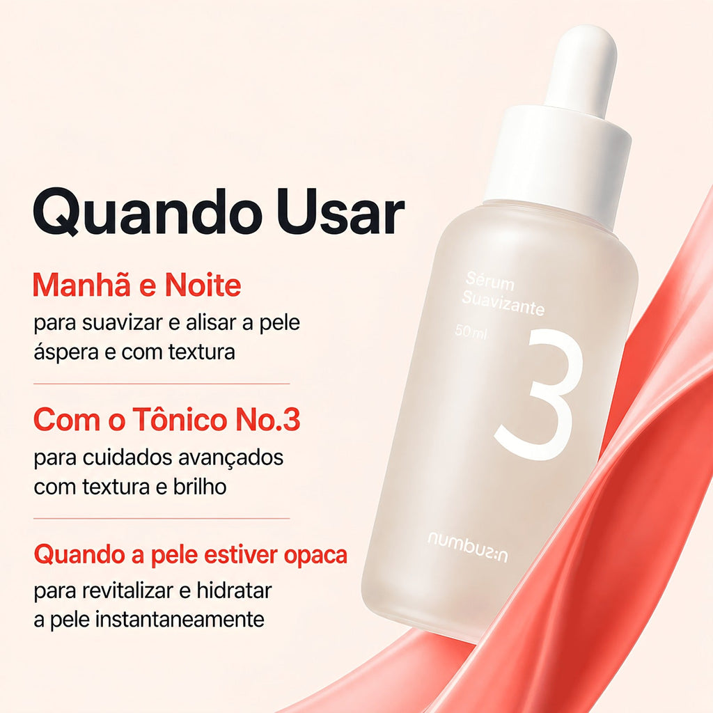 Numbuzin No.3 Skin Softening Serum Fermentados | Compre Ja