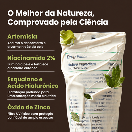 Protetor Solar Facial Mineral AXIS-Y FPS 50+ Com Óxido de Zinco