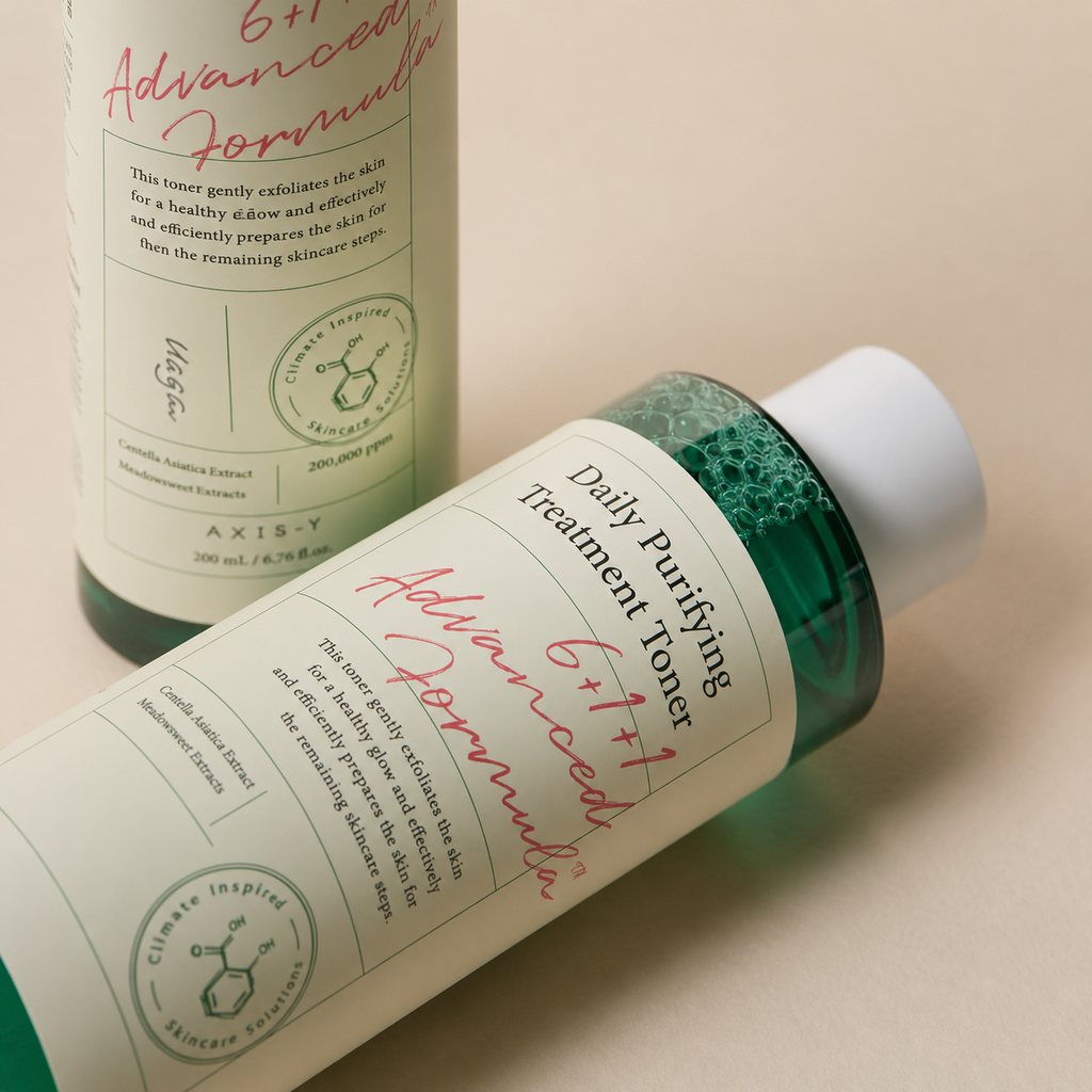 Tônico Facial Esfoliante Facial AXIS-Y para Poros com Centella Asiática