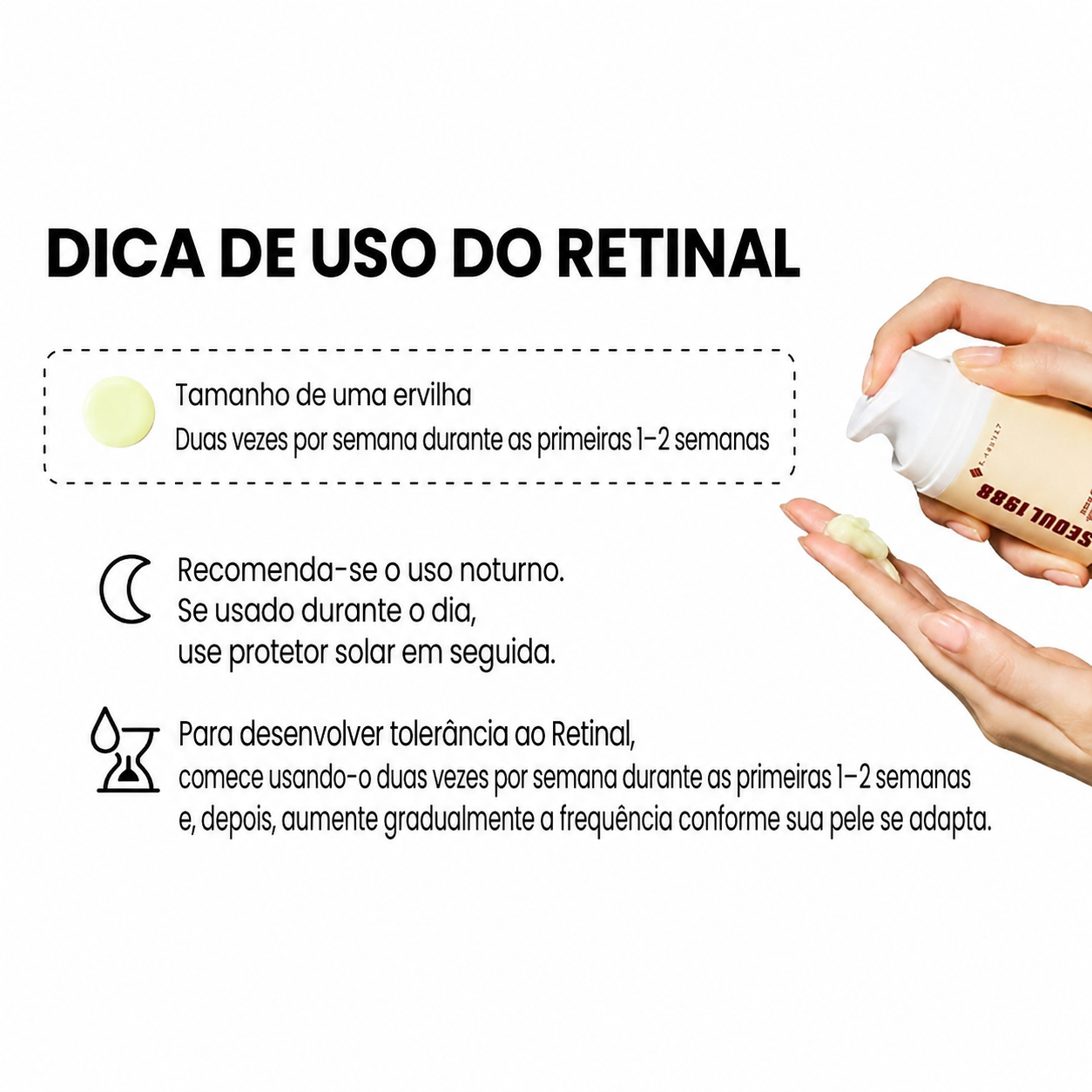 Creme Facial Retinal 1% + Niacinamida K-Secret Seoul 1988 | Manchas Escuras