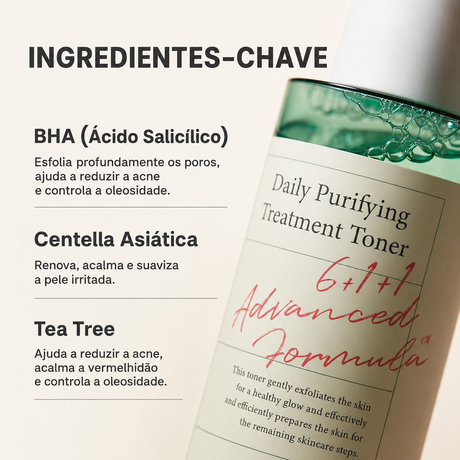 Tônico Facial Esfoliante Facial AXIS-Y para Poros com Centella Asiática