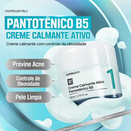 Numbuzin No.1 Pantothenic B5 Soothing Cream | Compre Ja

