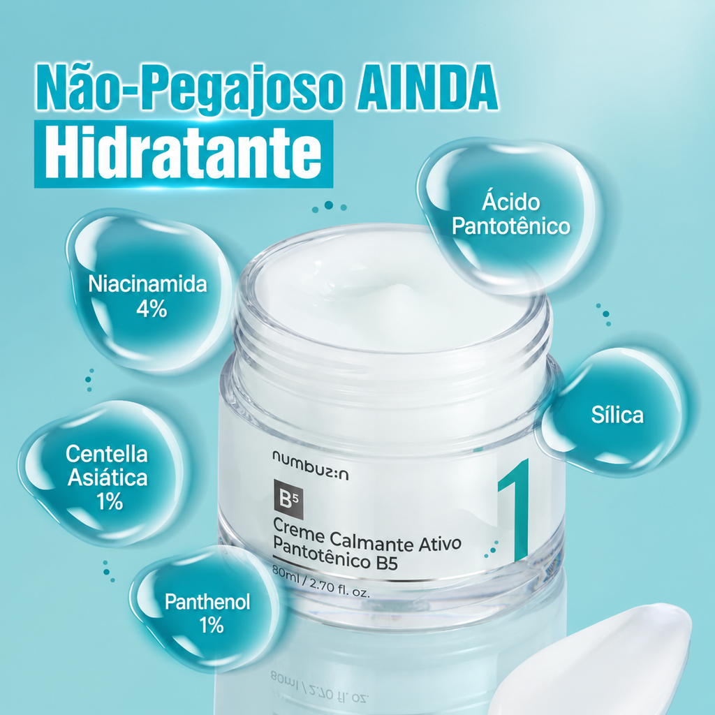 Numbuzin No.1 Pantothenic B5 Soothing Cream | Compre Ja

